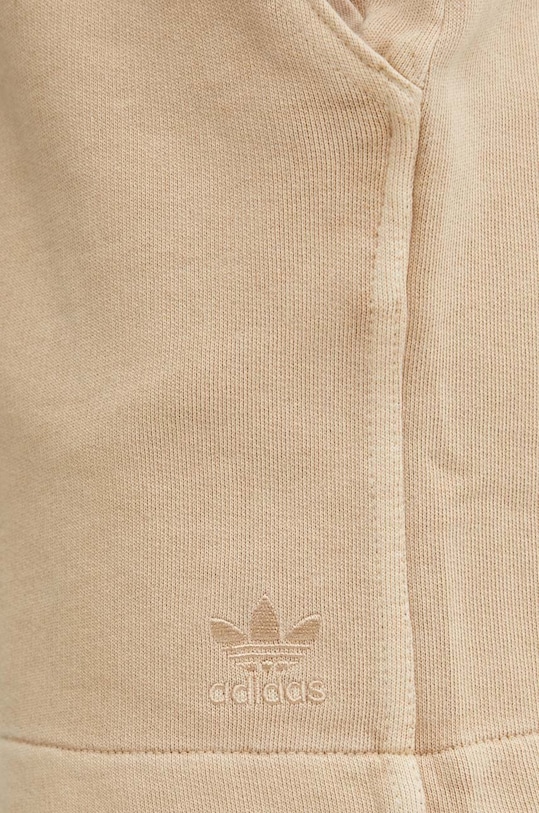 adidas Originals szorty bawełniane beżowy IT4288