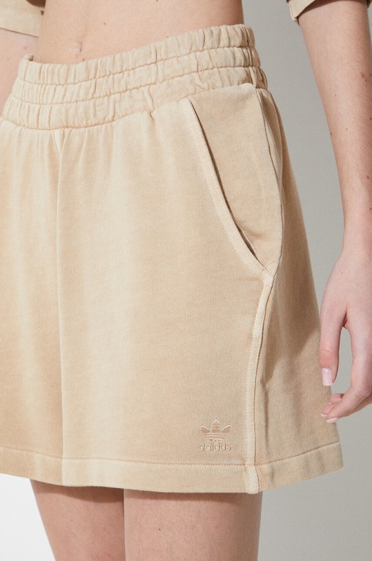 Pamučne kratke hlače adidas Originals IT4288 bež