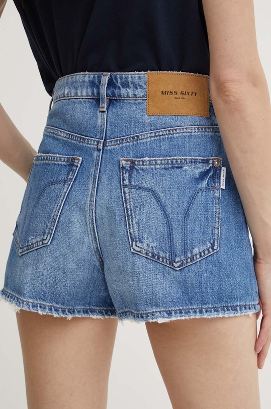 Odzież Miss Sixty szorty jeansowe JJ3260 DENIM SHORTS 6L2JJ3260000 niebieski