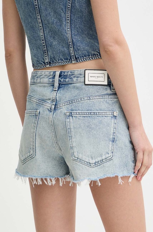 Odzież Miss Sixty szorty jeansowe JJ2360 DENIM SHORTS 6L1JJ2360000 niebieski