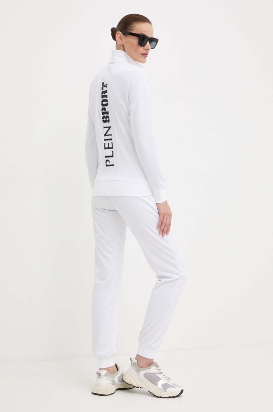 PLEIN SPORT trening print alb PADC.WJJ0207.SJO002N