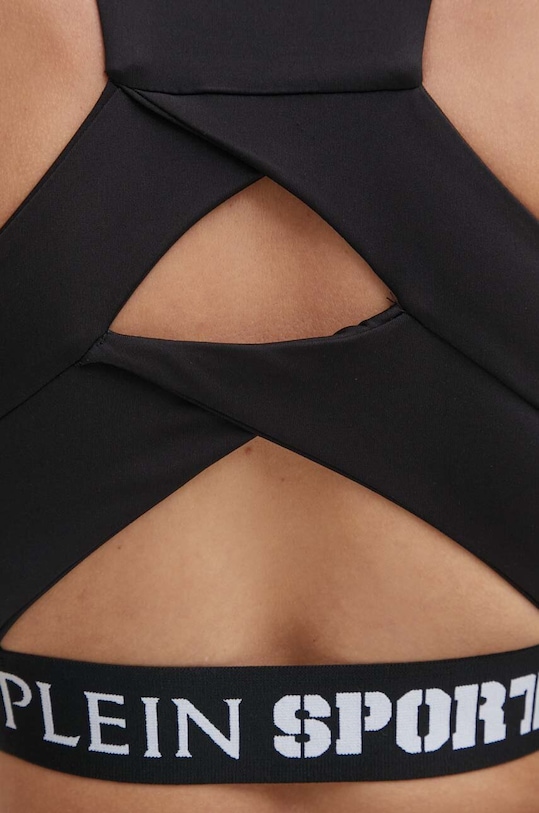 Top PLEIN SPORT PADC.WJK0146.STE003N μαύρο