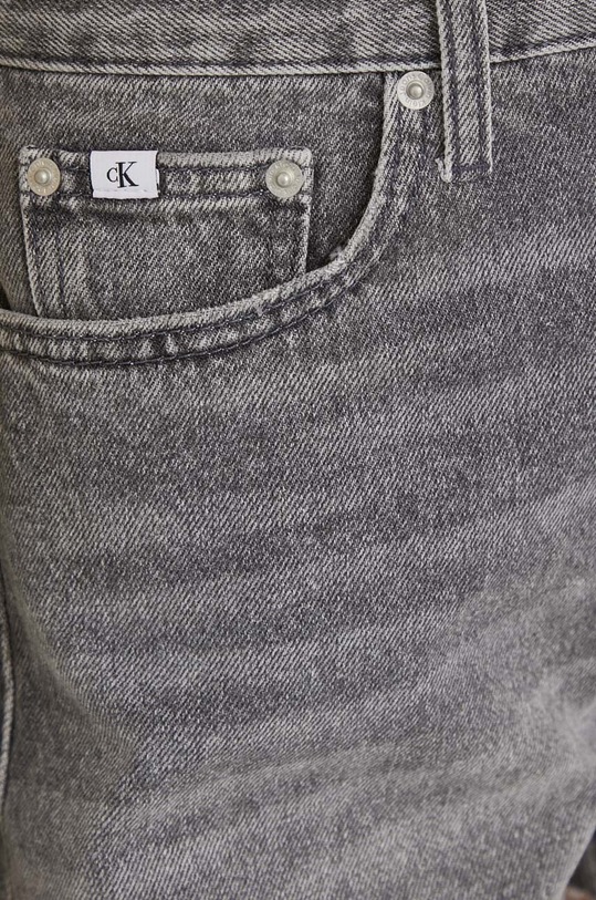Džínové šortky Calvin Klein Jeans šedá J20J223508