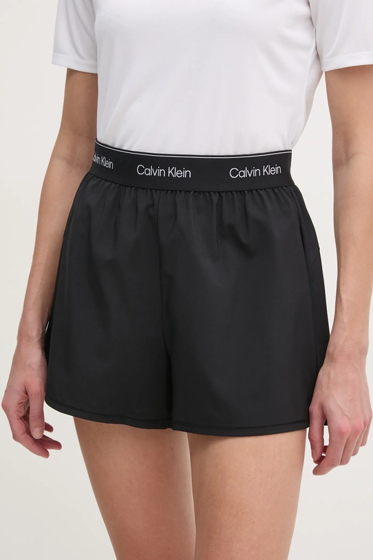 Calvin Klein Performance szorty treningowe z elastanem czarny 00GWS4S819