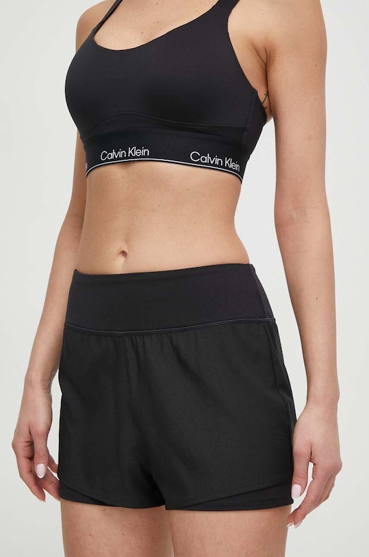 Tréninkové šortky Calvin Klein Performance high černá 00GWS4S820