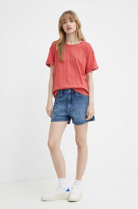 G-Star pantaloni scurți jeans D24382.D536 albastru SS24