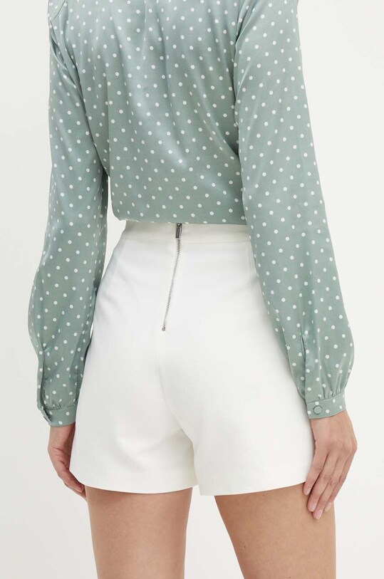 Îmbrăcăminte Morgan pantaloni scurti SHOPY.F SHOPY.F.OFF.WHITE alb