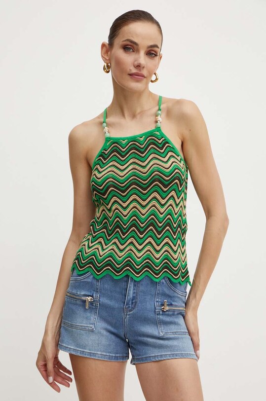 Džínové šortky Morgan SHOUKA modrá SHOUKA.JEAN.STONE