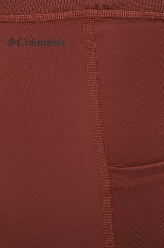 Columbia szorty sportowe Boundless Trek bordowy 2074471