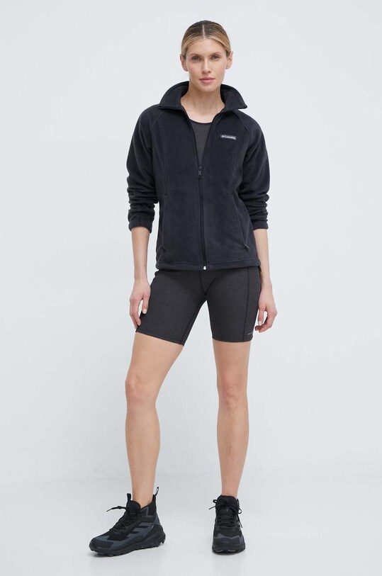 Columbia pantaloni scurti sport Move 2075971 gri SS25
