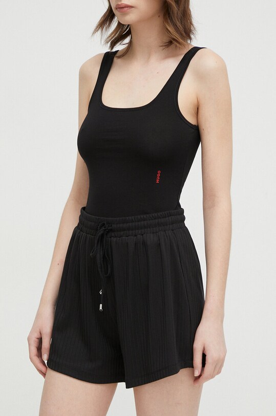 Šortky Guess SAMANTHA s elastanom čierna O4GD00.KBXB2