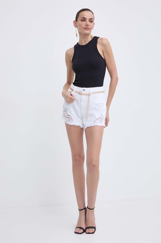 Джинсовые шорты Guess W4GD74.D5EN0 белый SS24