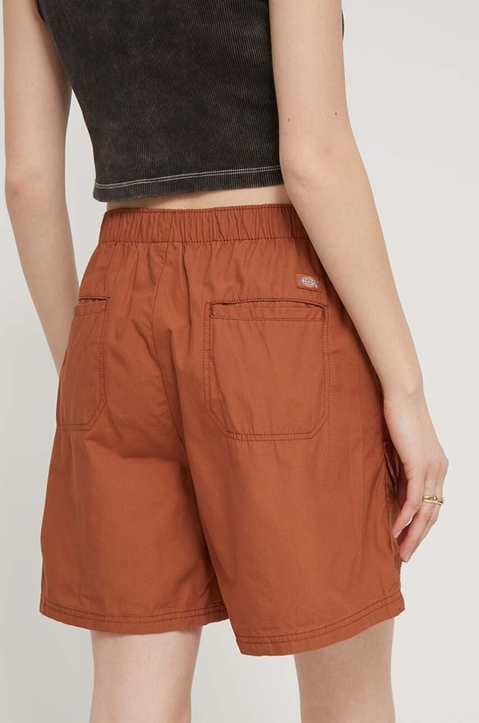 Odzież Dickies szorty bawełniane FISHERSVILLE DK0A4YRY brązowy