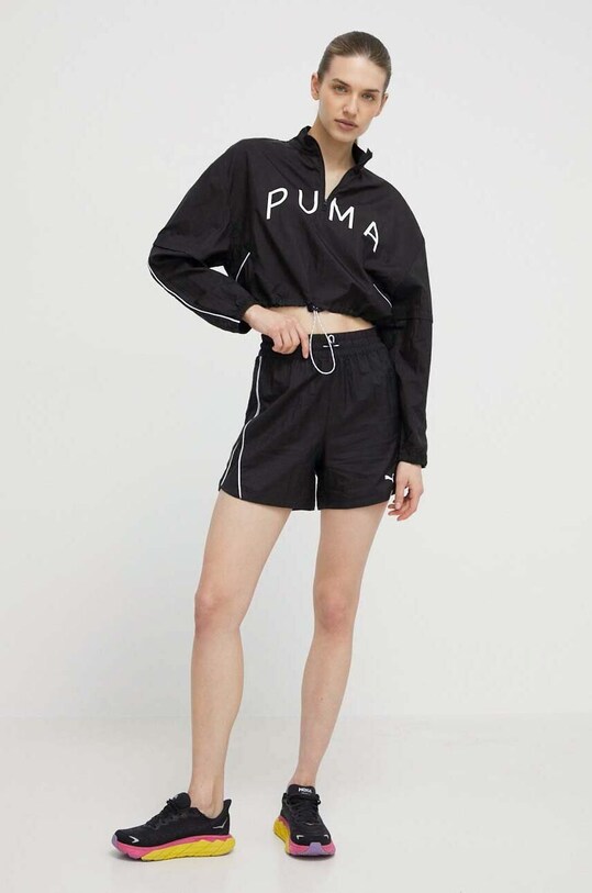 Puma pantaloni scurți de antrenament Fit Move 524812 negru SS24