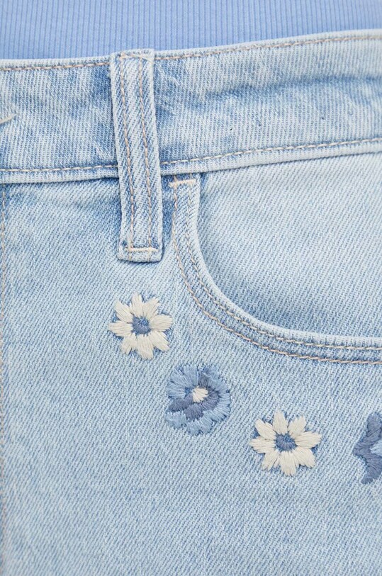 Hollister Co. pantaloni scurti jeans albastru KI349.4169.278