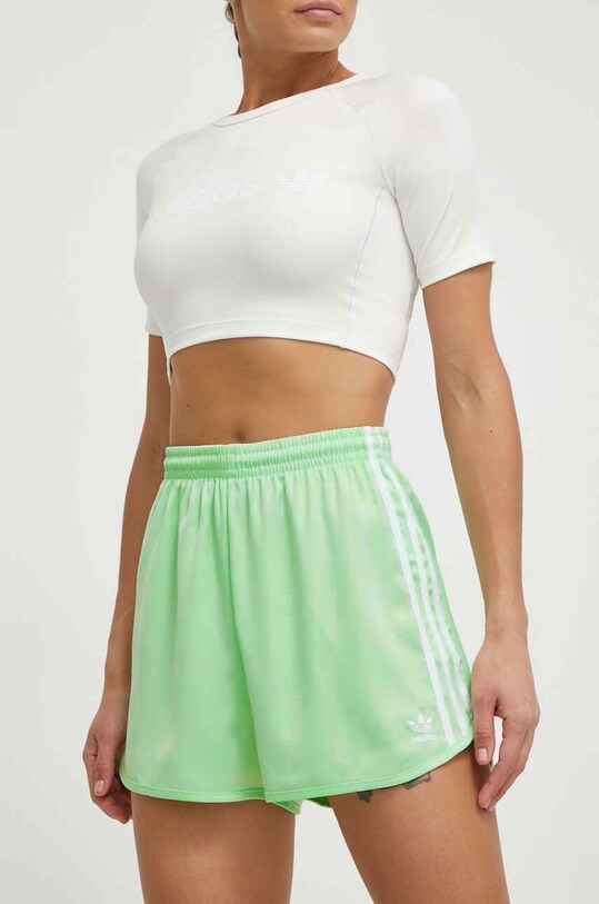 Къс панталон adidas Originals еластичен зелен IP0712
