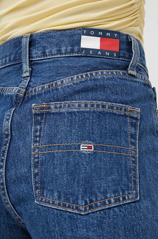 Traper kratke hlače Tommy Jeans plava DW0DW17634