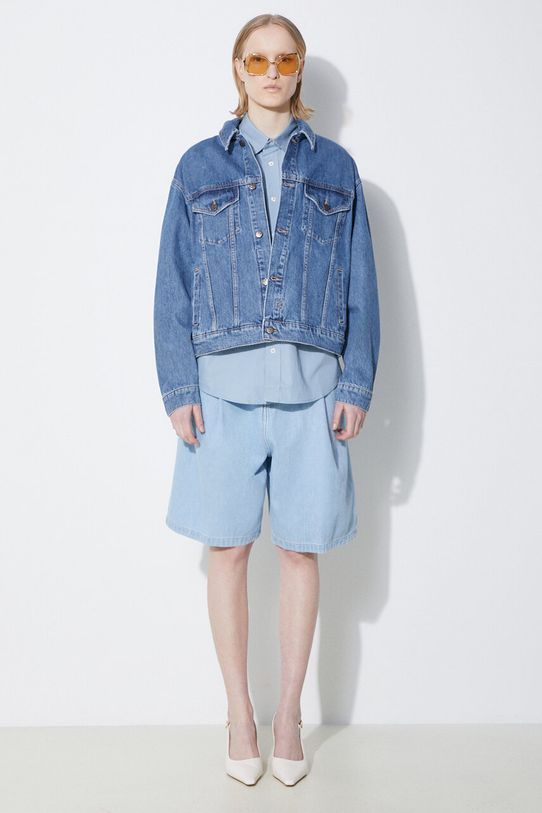 Τζιν σορτς Carhartt WIP Alta Short I033345.112 μπλε SS24