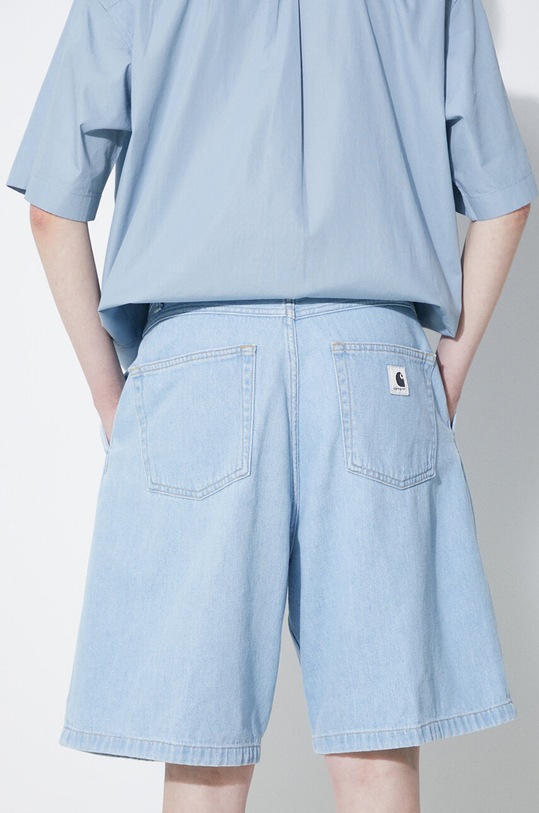 Дрехи Дънков къс панталон Carhartt WIP Alta Short I033345.112 син