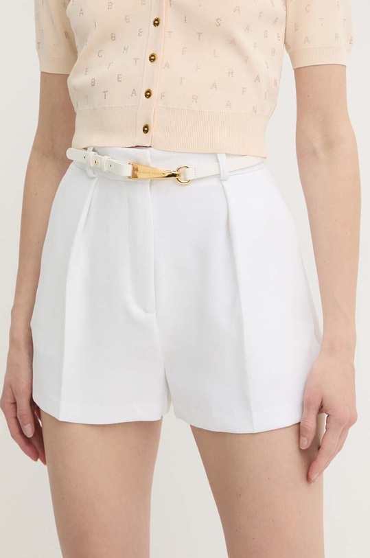 Elisabetta Franchi pantaloni scurti panza alb SH00542E2