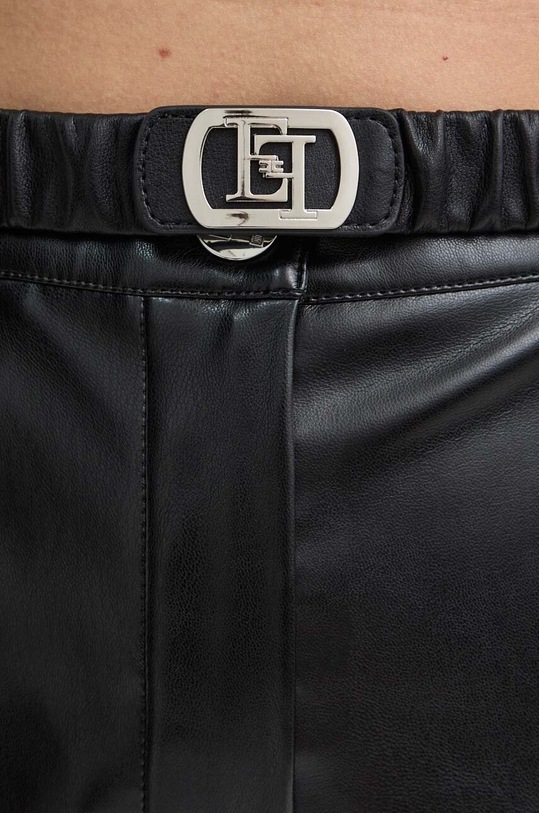 Elisabetta Franchi pantaloni scurti negru SH00242E2