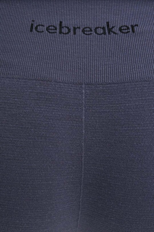 Icebreaker pantaloni scurti sport 260 ZoneKnit Merino Blend Seamless gri IB0A56XO8841