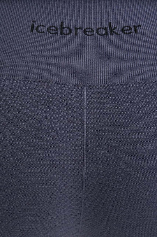 Icebreaker pantaloni scurti sport 260 ZoneKnit Merino Blend Seamless gri IB0A56XO8841