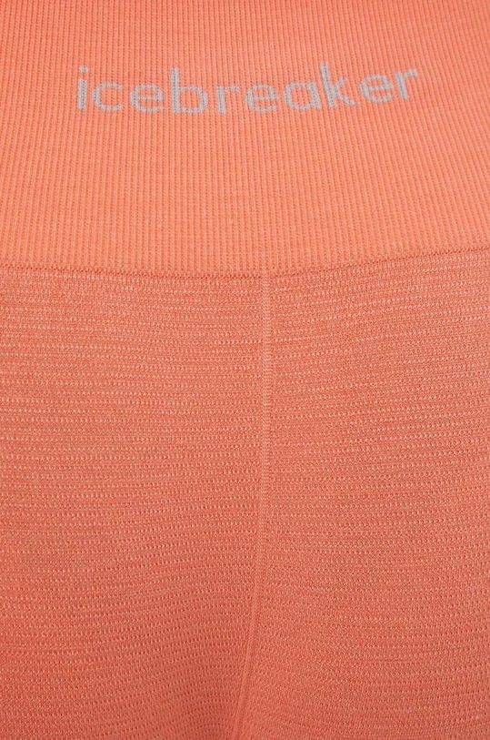 Icebreaker pantaloni scurti sport 260 ZoneKnit Merino Blend Seamless portocaliu IB0A56XOB751