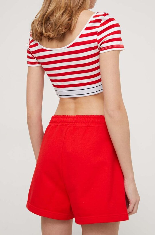 Îmbrăcăminte Tommy Jeans pantaloni scurți din bumbac DW0DW17772 rosu