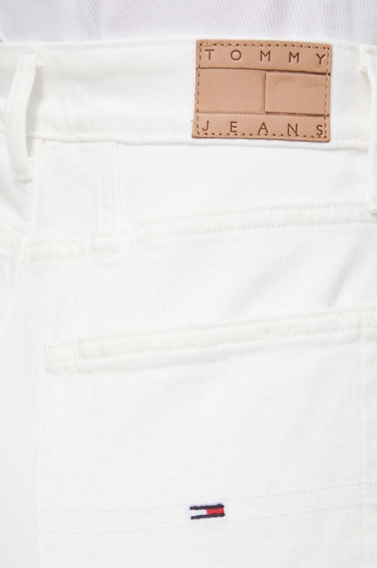 Rifľové krátke nohavice Tommy Jeans béžová DW0DW17779