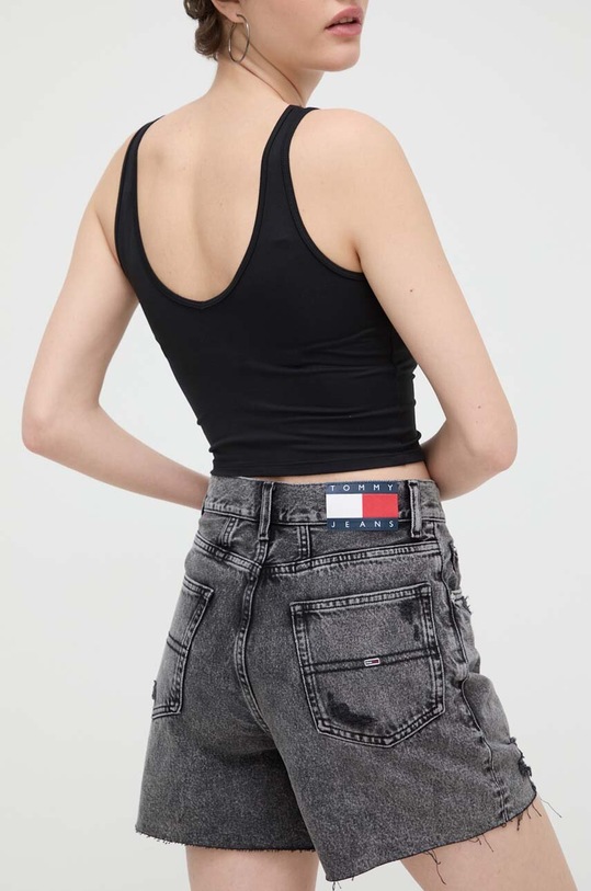 Oblečenie Rifľové krátke nohavice Tommy Jeans DW0DW17652 sivá