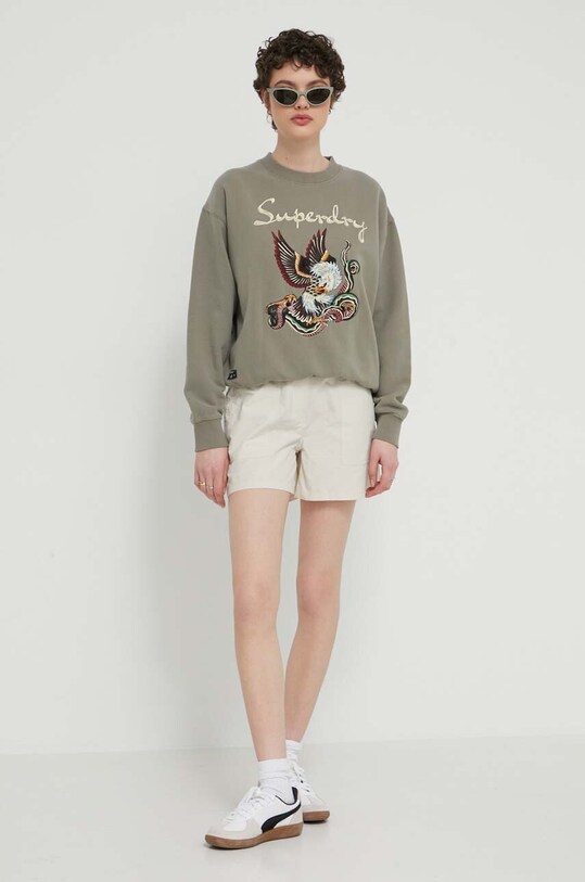 Tommy Jeans szorty DW0DW17971 beżowy SS24