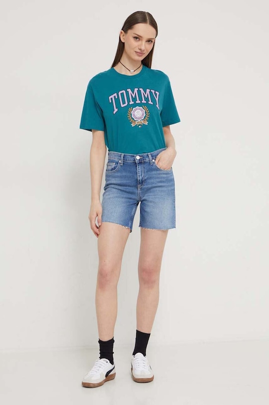 Tommy Jeans pantaloni scurți DW0DW18328 albastru SS24