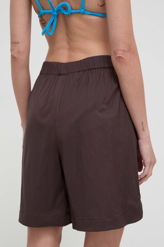 Odzież Max Mara Beachwear szorty plażowe 2416141019600 brązowy