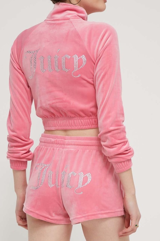 Odzież Juicy Couture szorty welurowe JCWH121001.650 różowy