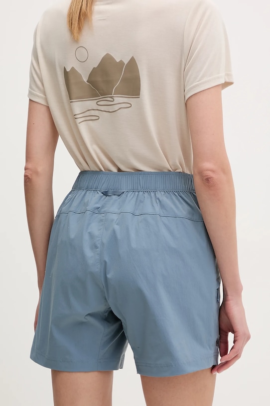 Odzież Helly Hansen szorty outdoorowe Elv Light 63304 niebieski