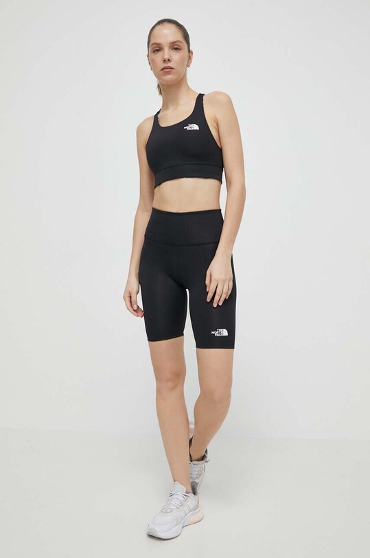 The North Face szorty sportowe Flex NF0A87JUJK31 czarny SS24