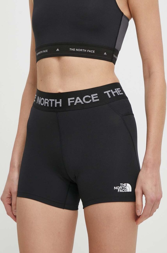 The North Face pantaloni scurti sport Tech Bootie tricotaj negru NF0A87JZJK31