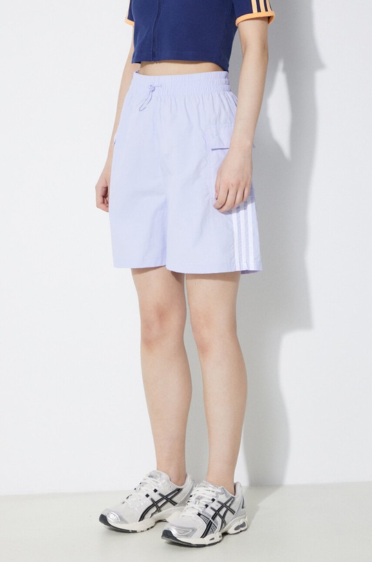 Kratke hlače adidas Originals 3S Cargo Shorts ljubičasta JH1075