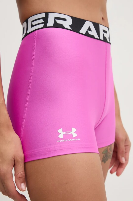 Under Armour pantaloni scurți de antrenament Authentics roz 1383629