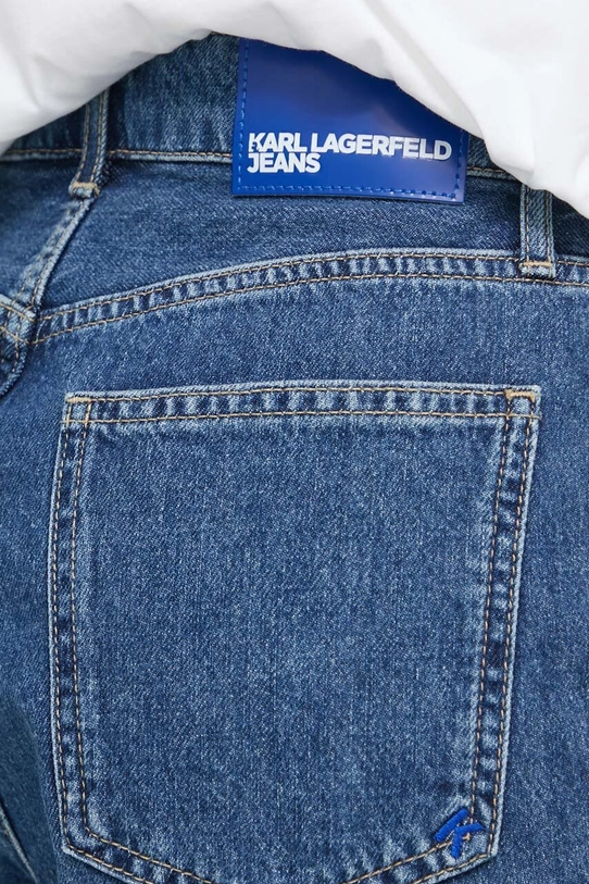 Traper kratke hlače Karl Lagerfeld Jeans mornarsko plava 241J1130