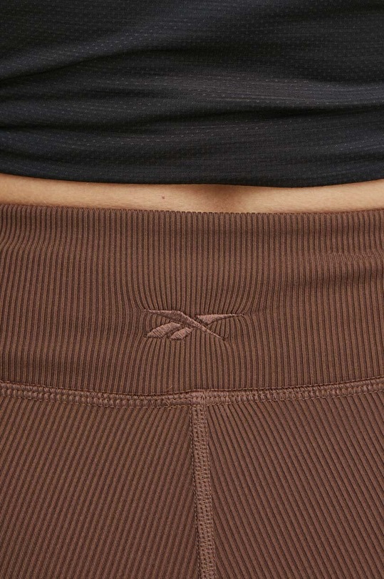 Oblečení Šortky na jógu Reebok LUX Collection 100075382 hnědá