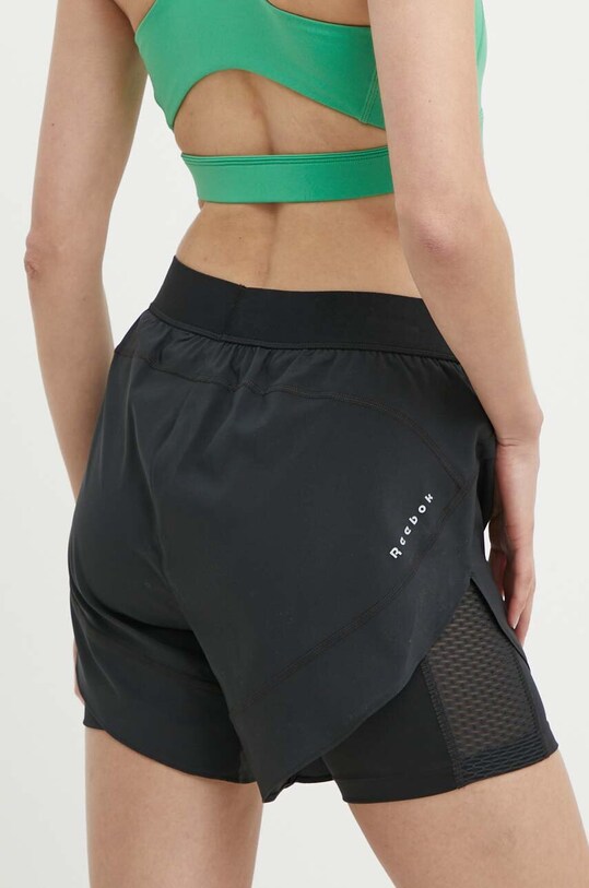 Одяг Шорти для бігу Reebok 100075412 чорний