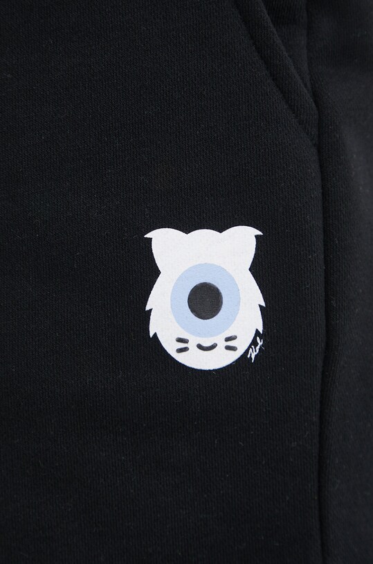 Karl Lagerfeld pantaloni scurti x Darcel Disappoints negru 241W1061