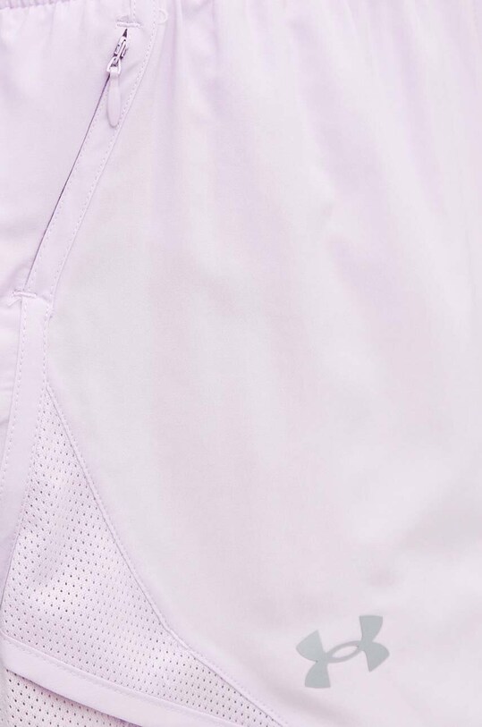 Under Armour shorts da corsa Fly By violetto 1382438