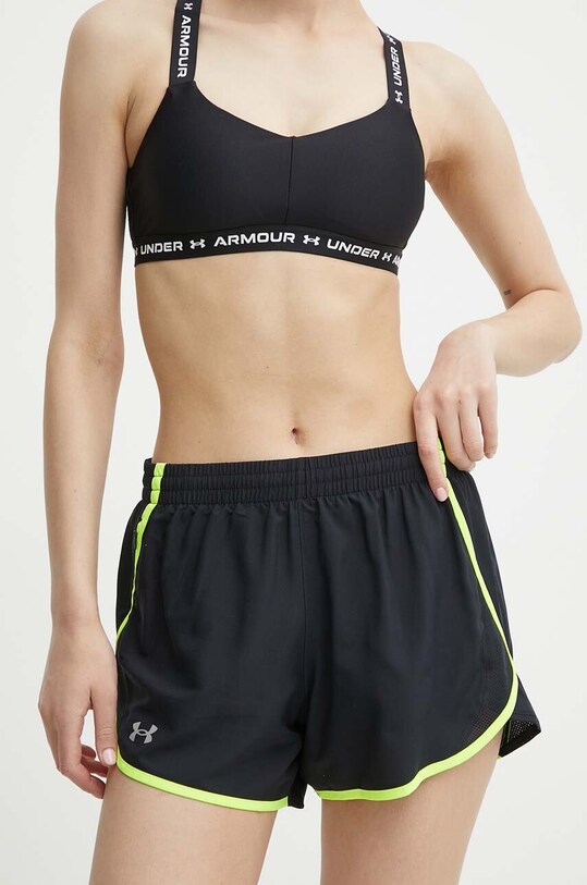 Under Armour pantaloni scurți de alergare Fly By panza negru 1382438