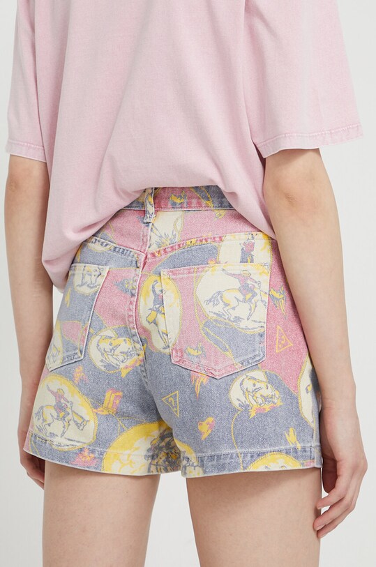 Îmbrăcăminte Guess Originals pantaloni scurti jeans W4GG52D4SB0 multicolor