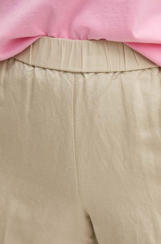 Gant pantaloni scurti din in bej 4020096