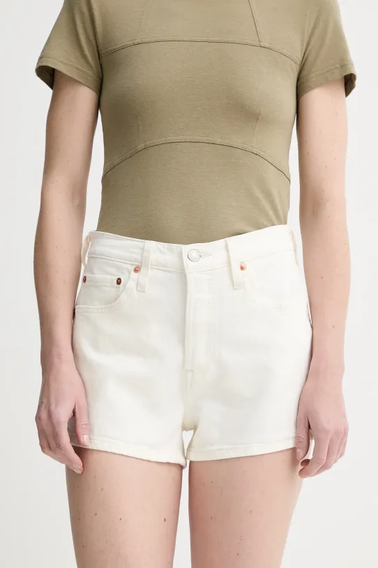 Levi's pantaloni scurti jeans jeans bej 56327