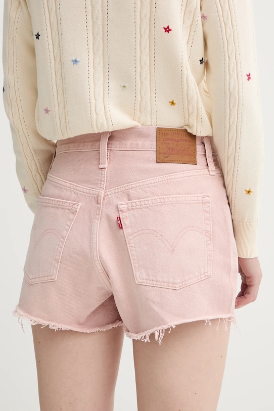 Oblečení Džínové šortky Levi's 56327 růžová
